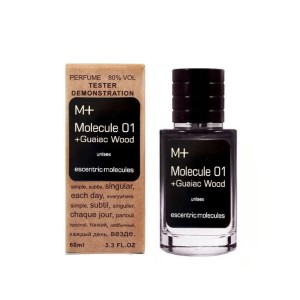 Escentric Molecules Molecule 01 + Guaiac Wood, TESTER унісекс 60 мл